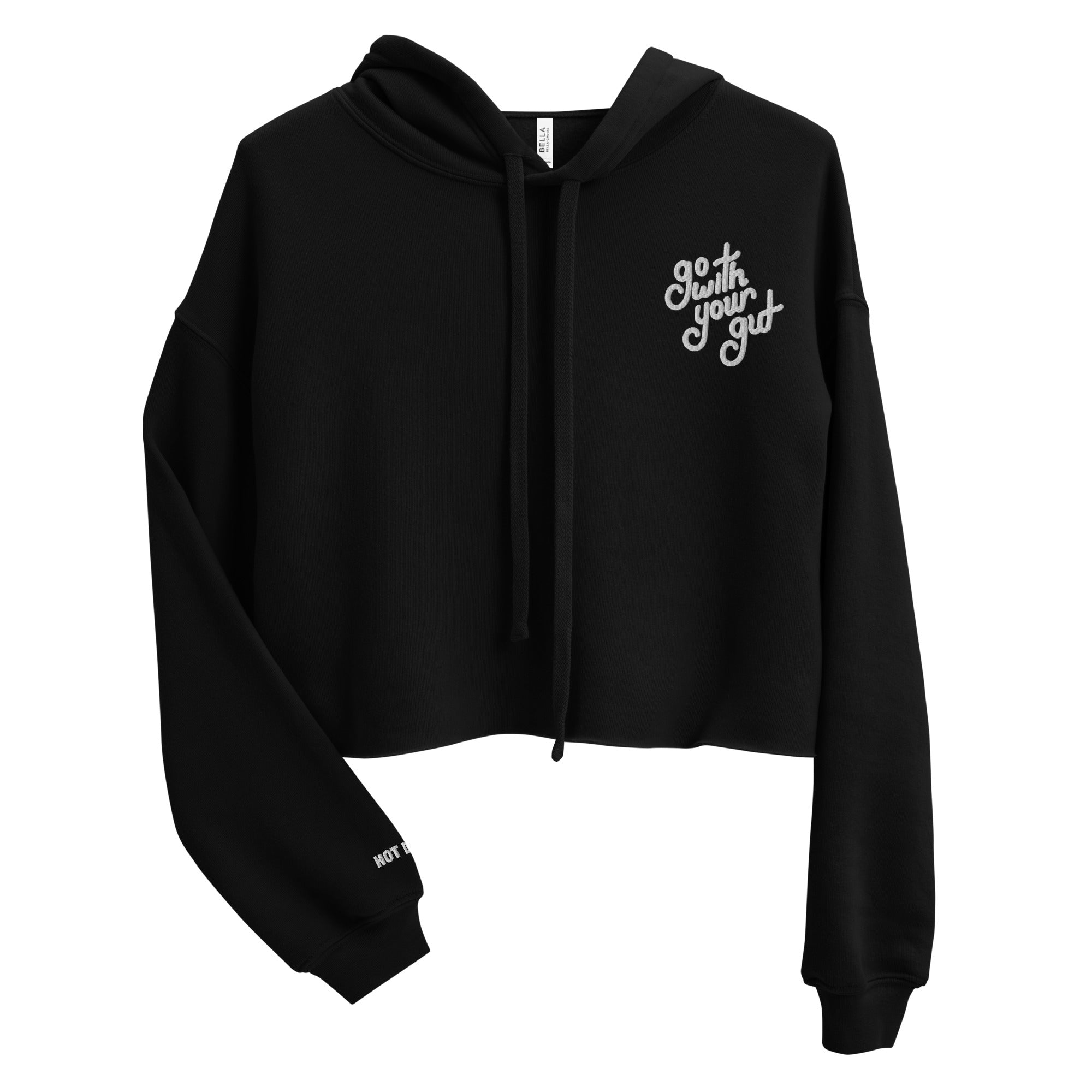 Hot Crop Hoodie