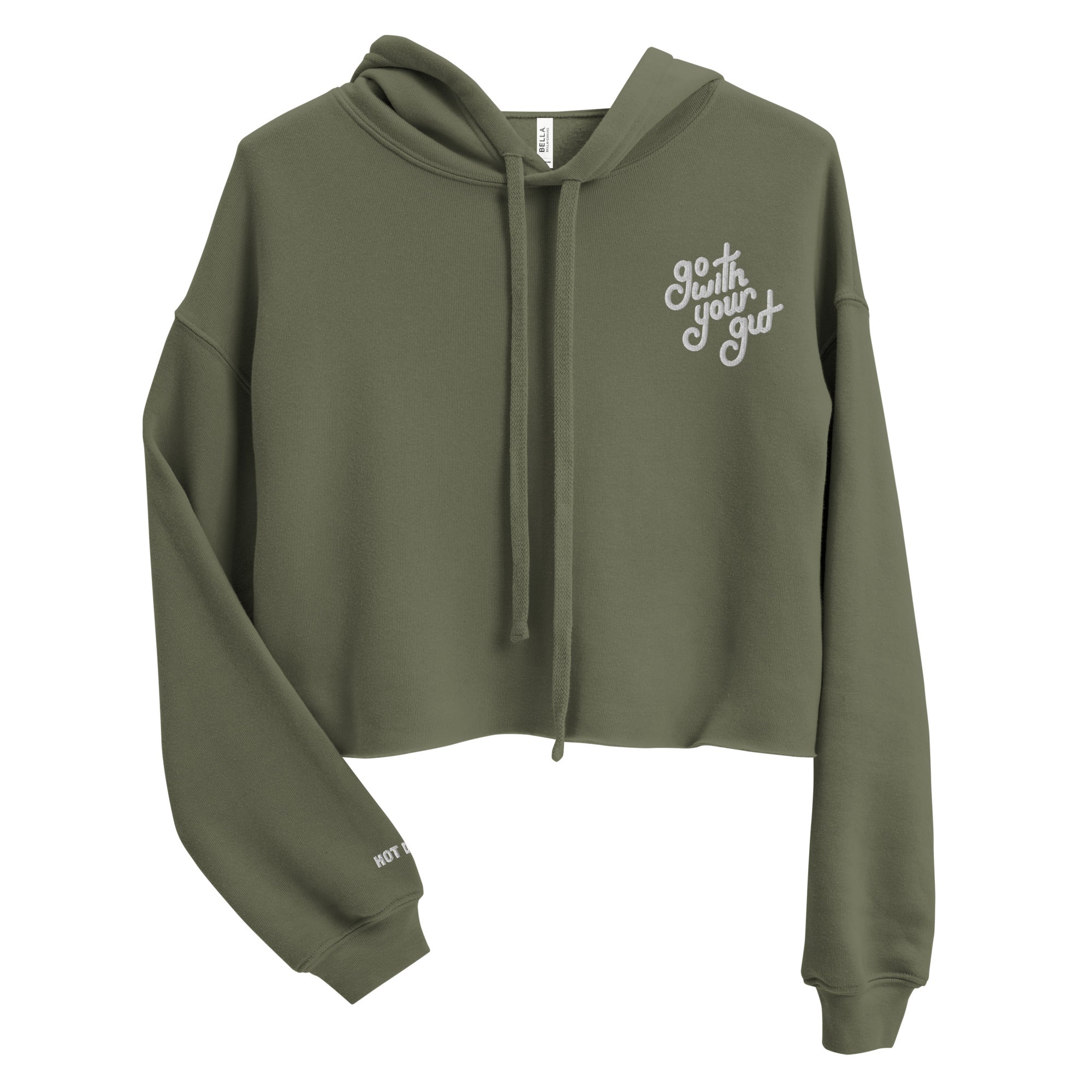 Hot Crop Hoodie